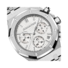 Royal Oak Selfwinding Chronograph Silver-toned Grande Tapisserie Dial
