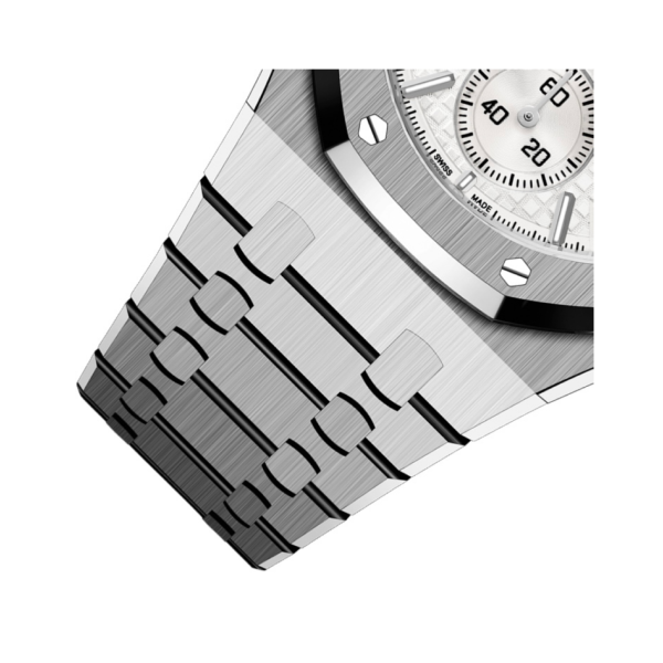 Royal Oak Selfwinding Chronograph Silver-toned Grande Tapisserie Dial