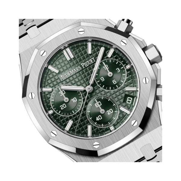 Royal Oak Selfwinding Chronograph Khaki Grande Tapisserie Dial
