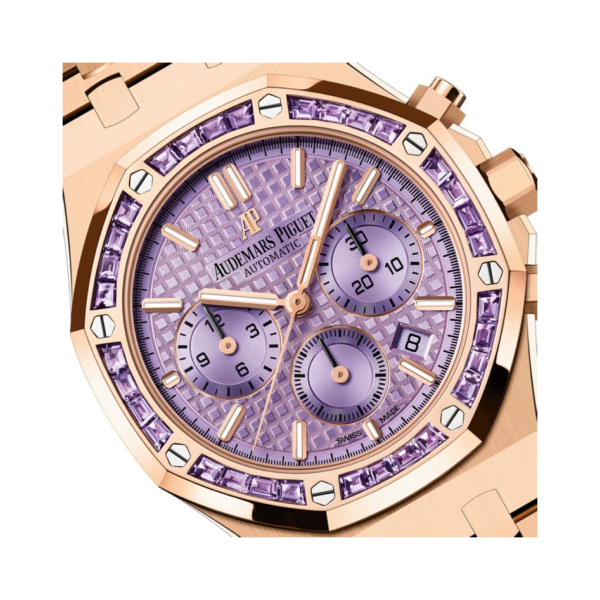 Royal Oak Selfwinding Chronograph Purple Grande Tapisserie Dial