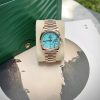 Rolex Everose Gold Day-Date 36 128235-0064 Mặt Số Turquoise