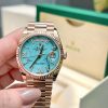 Rolex Everose Gold Day-Date 36 128235-0064 Mặt Số Turquoise
