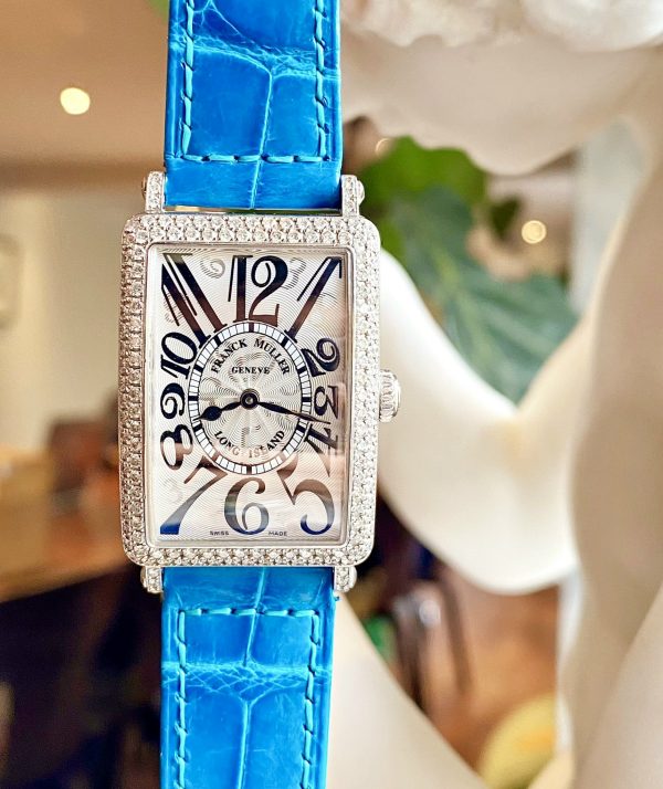 Franck Muller FM 952 White Gold hai vành kim cương