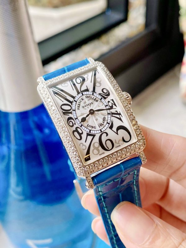 Franck Muller FM 952 White Gold hai vành kim cương