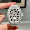 Franck Muller Vanguard V32 Steel Full Diamond Moonphase