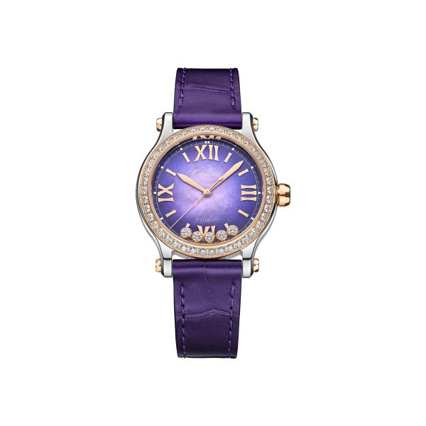 Chopard Happy Sport Lucent Steel Diamonds Brand New