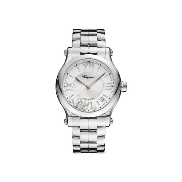 Chopard Happy Sport Lucent Steel Diamonds Brand New