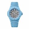 Hubot Big Bang Integrated Time Only Sky Blue Ceramic New model 2024