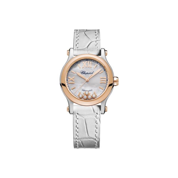 Chopard Happy Sport Lucent Steel Diamonds Brand New