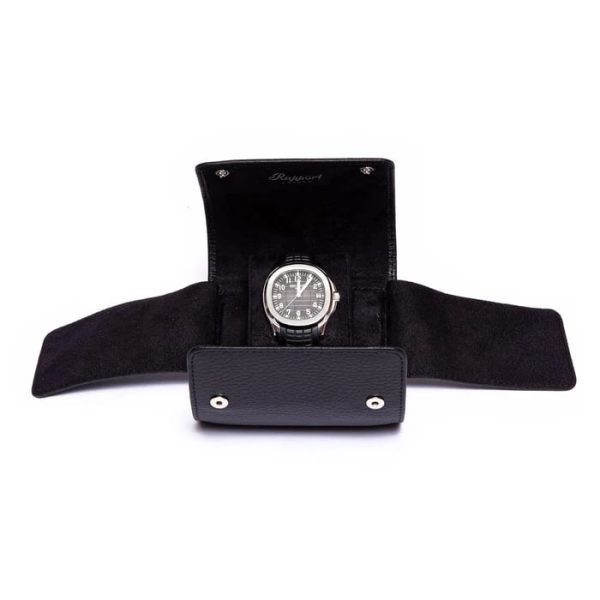 Box du lịch 1 đồng hồ Berkeley Single Watch Roll Black