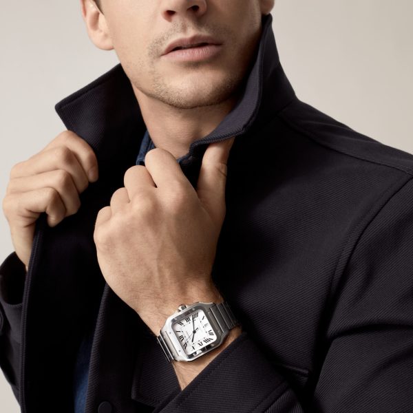 CARTIER SANTOS DE CARTIER WHITE DIAL