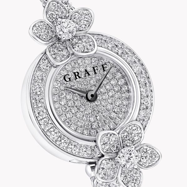 Graff Wild Flower Diamond Watch 18mm Brand new