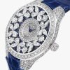 GRAFF CLASSIC BUTTERFLY SAPPHIRE DIAMOND WHITE GOLD