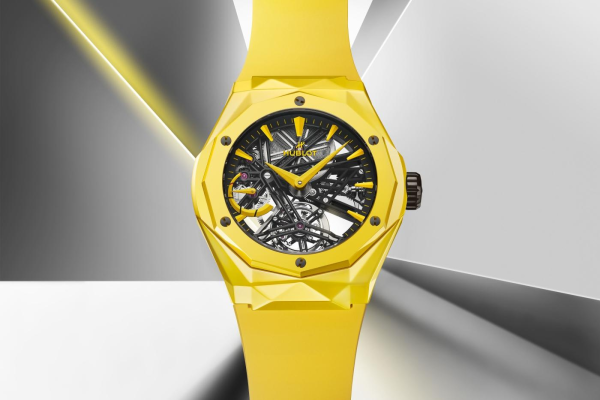 Hublot Classic Fusion Tourbillon Orlinski Yellow Magic 45mm New model 2024