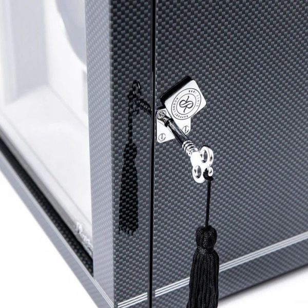 Hộp quay đồng hồ 4 ổ Formula Quad Watch Winder Carbon Fibre W564