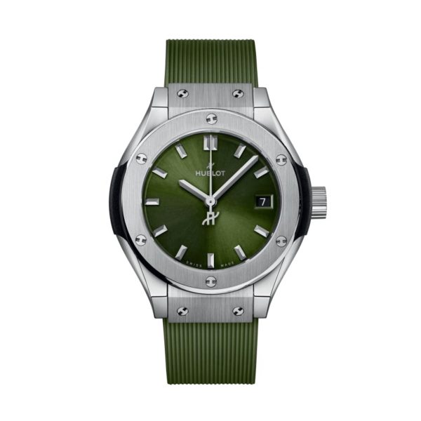 Hublot Classic Fusion Titanium Green 29mm new model 2024