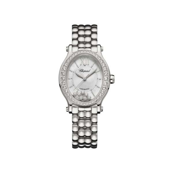 Chopard Happy Sport Luce Steel Diamonds Brand New