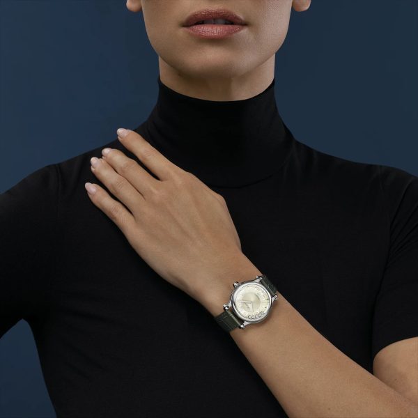 Chopard Happy Sport Automatic Diamond Lucent Steel New model 2024