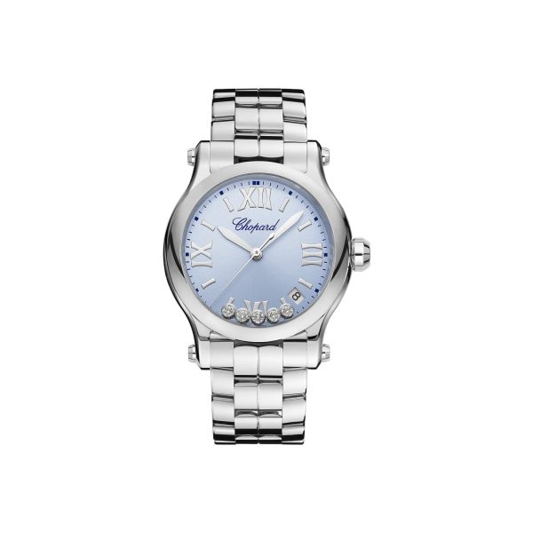 Chopard Happy Sport Lucent Steel Diamonds Brand New