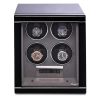 Hộp quay đồng hồ 4 ổ Formula Quad Watch Winder Black W554