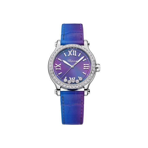 Chopard Happy Sport Lucent Steel Diamonds Brand New