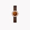 Graff Spiral Watch Rose Gold Tigers Eye Dial 23mm Brand new