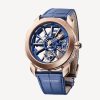 BVLGARI OCTO ROMA TOURBILLON ROSE GOLD BLUE DIAL