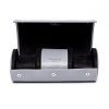 Box du lịch 3 đồng hồ Hyde Park Three Watch Roll Grey