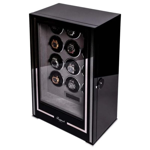 Hộp quay đồng hồ 12 ổ Paramount Twelve Watch Winder Ebony W212