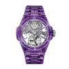 Hubot Big Bang Integrated Tourbillon Full Purple Sapphire 43mm New model 2024