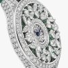 GRAFF CLASSIC BUTTERFLY EMERALD DIAMOND WHITE GOLD