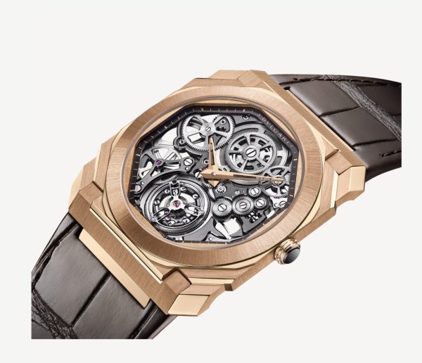BVLGARI OCTO FINISSIMO ROSE GOLD TOURBILLON SKELETON