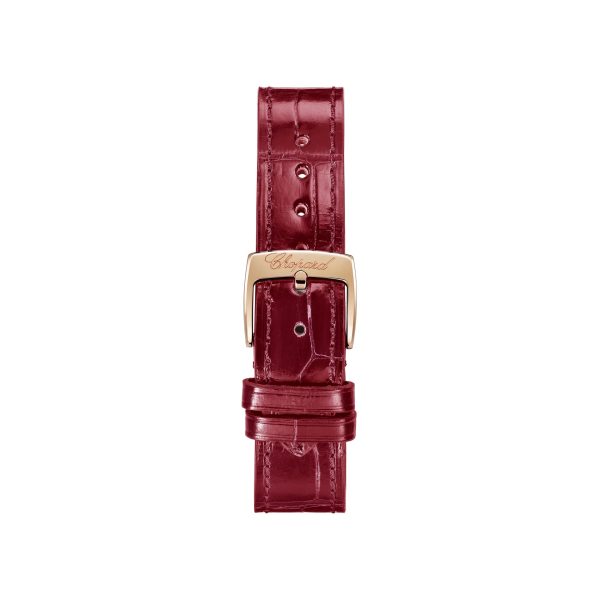 Chopard Happy Sport Ethical Rose Gold Diamonds Rubies New model 2024