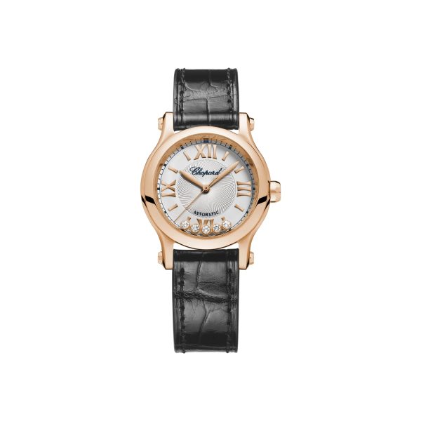 Chopard Happy Sport Rose Gold Diamonds Brand New