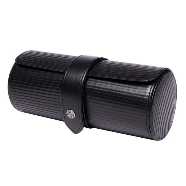 Box du lịch 3 đồng hồ Nova Three Watch Roll Black