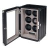 Hộp quay đồng hồ 6 ổ Romer Six Watch Winder Black W656