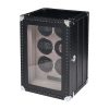 Hộp quay đồng hồ 6 ổ Romer Six Watch Winder Black W656