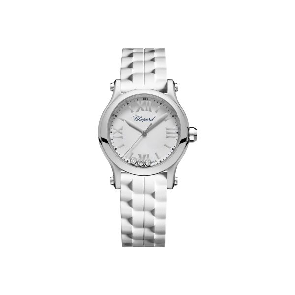 Chopard Happy Sport Lucent Steel Diamonds Brand New