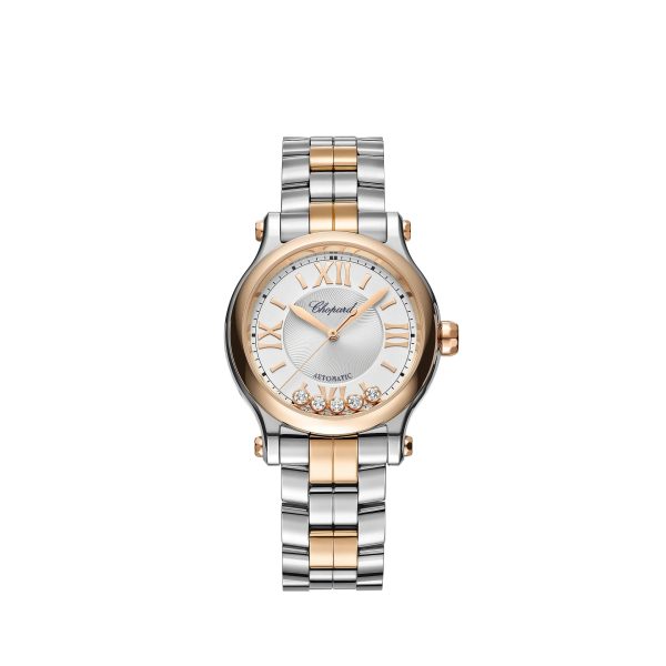 Chopard Happy Sport Lucent Steel Diamonds Brand New