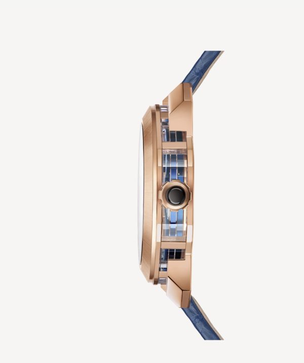 BVLGARI OCTO ROMA TOURBILLON ROSE GOLD BLUE DIAL