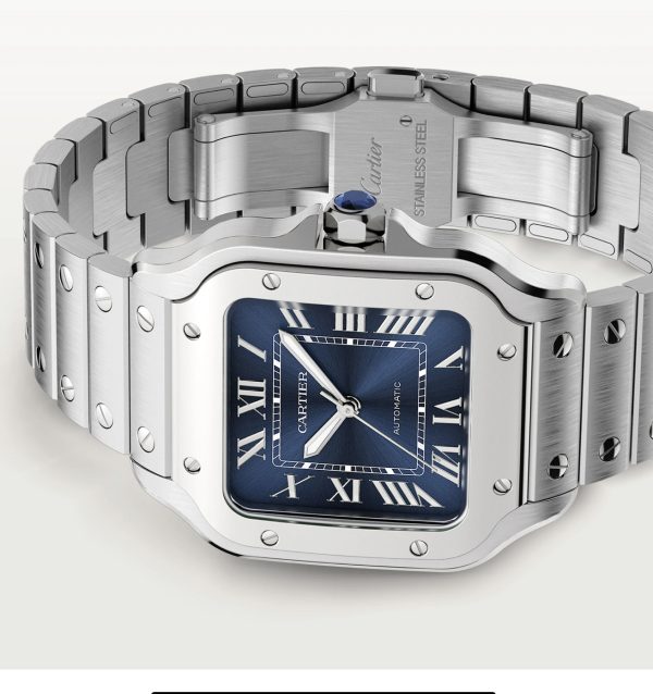 CARTIER SANTOS DE CARTIER BLUE DIAL