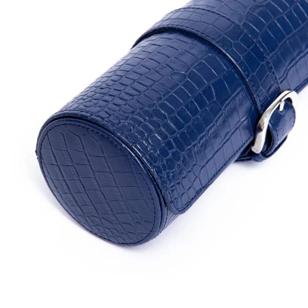 Box du lịch 3 đồng hồ Brompton Three Watch Roll Blue