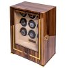 Hộp quay đồng hồ 9 ổ Paramount Nine Watch Winder Walnut W309