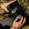 Box du lịch 3 đồng hồ Berkeley Three Watch Roll Black