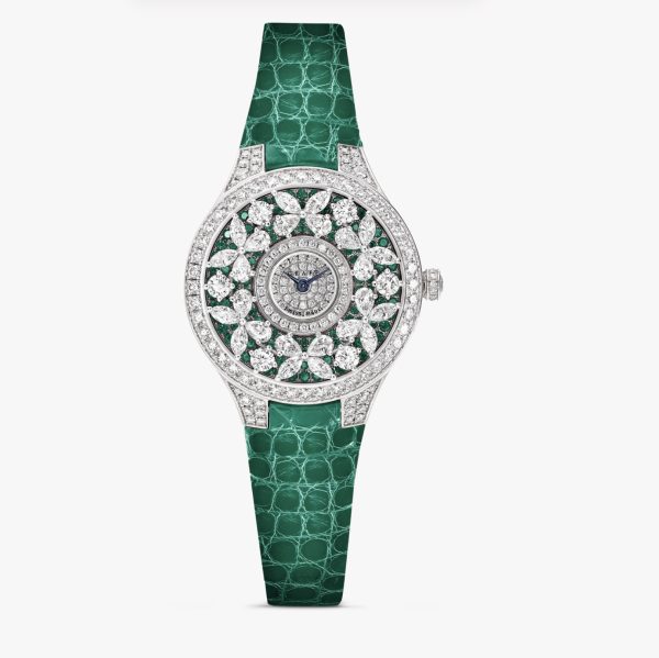 GRAFF CLASSIC BUTTERFLY EMERALD DIAMOND WHITE GOLD
