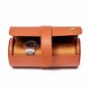 Box du lịch 3 đồng hồ Berkeley Three Watch Roll Tan