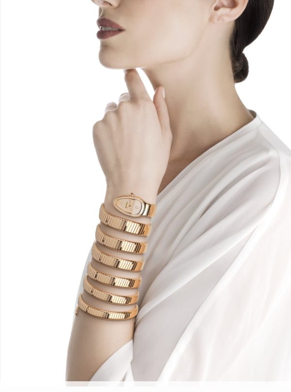 BVLGARI SERPENTI TUBOGAS ROSE GOLD DIAMONDS