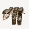 BVLGARI SERPENTI SECRET ROSE GOLD BLACK DIAMONDS