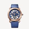BVLGARI OCTO ROMA TOURBILLON ROSE GOLD BLUE DIAL