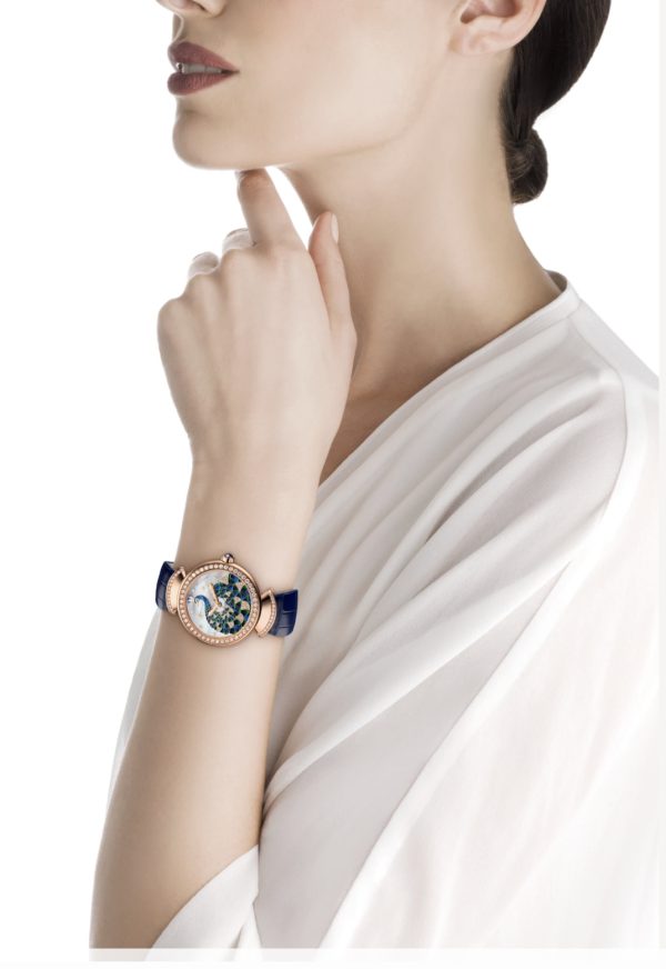 BVLGARI DIVAS’ DREAMS ROSR GOLD PEACOCK DIAMONDS